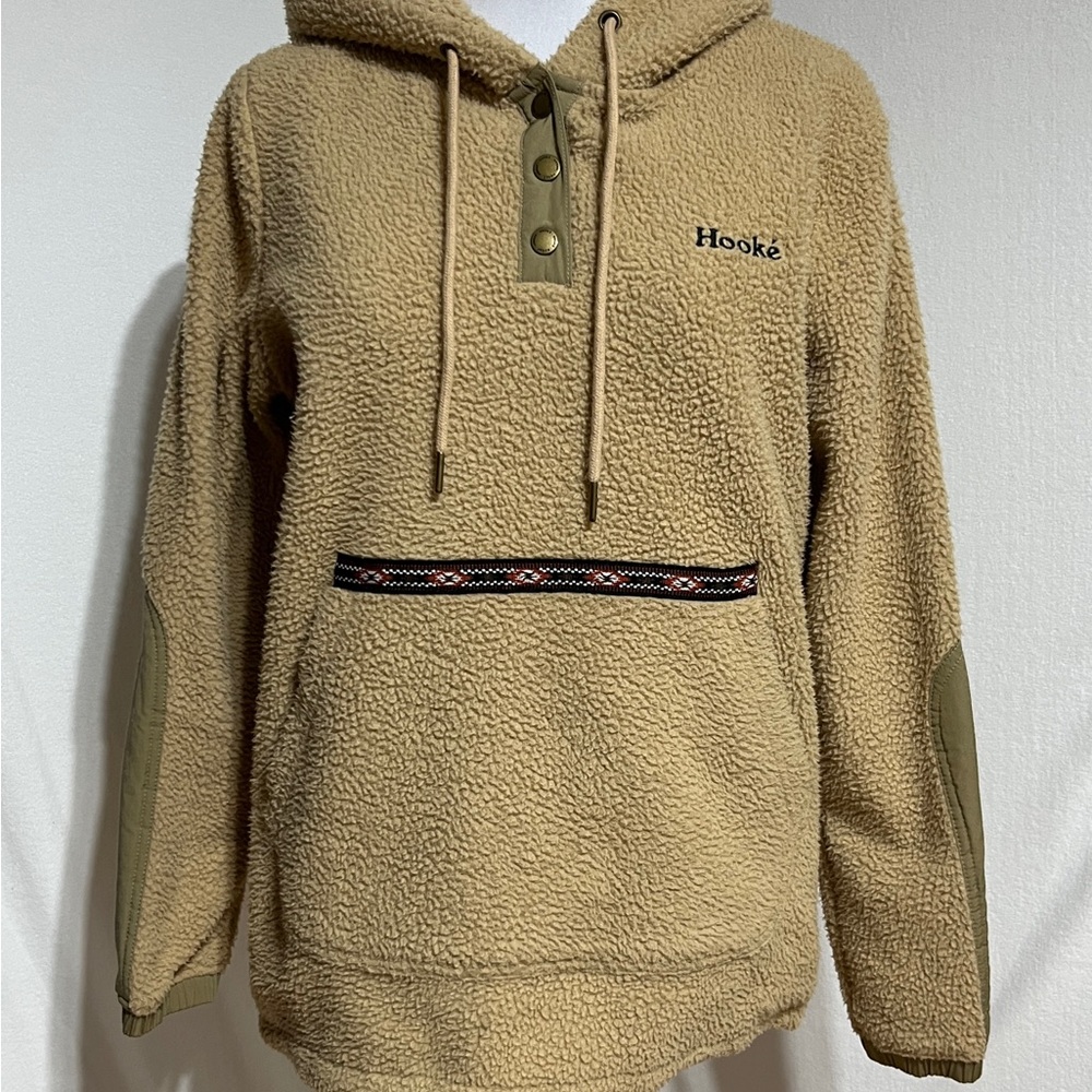 Tan Fleece Hoodie